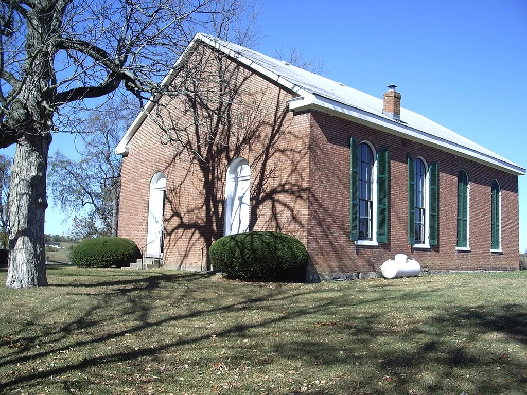 Church started in 1792 by Squire Boone, grand nephew of Daniel Boone. The original building is gone and this building was built in 1830. Elder Edward Reed is the current Moderator and Brother Michael Veirs is Deacon.Winchester, Clark County Kentucky USA