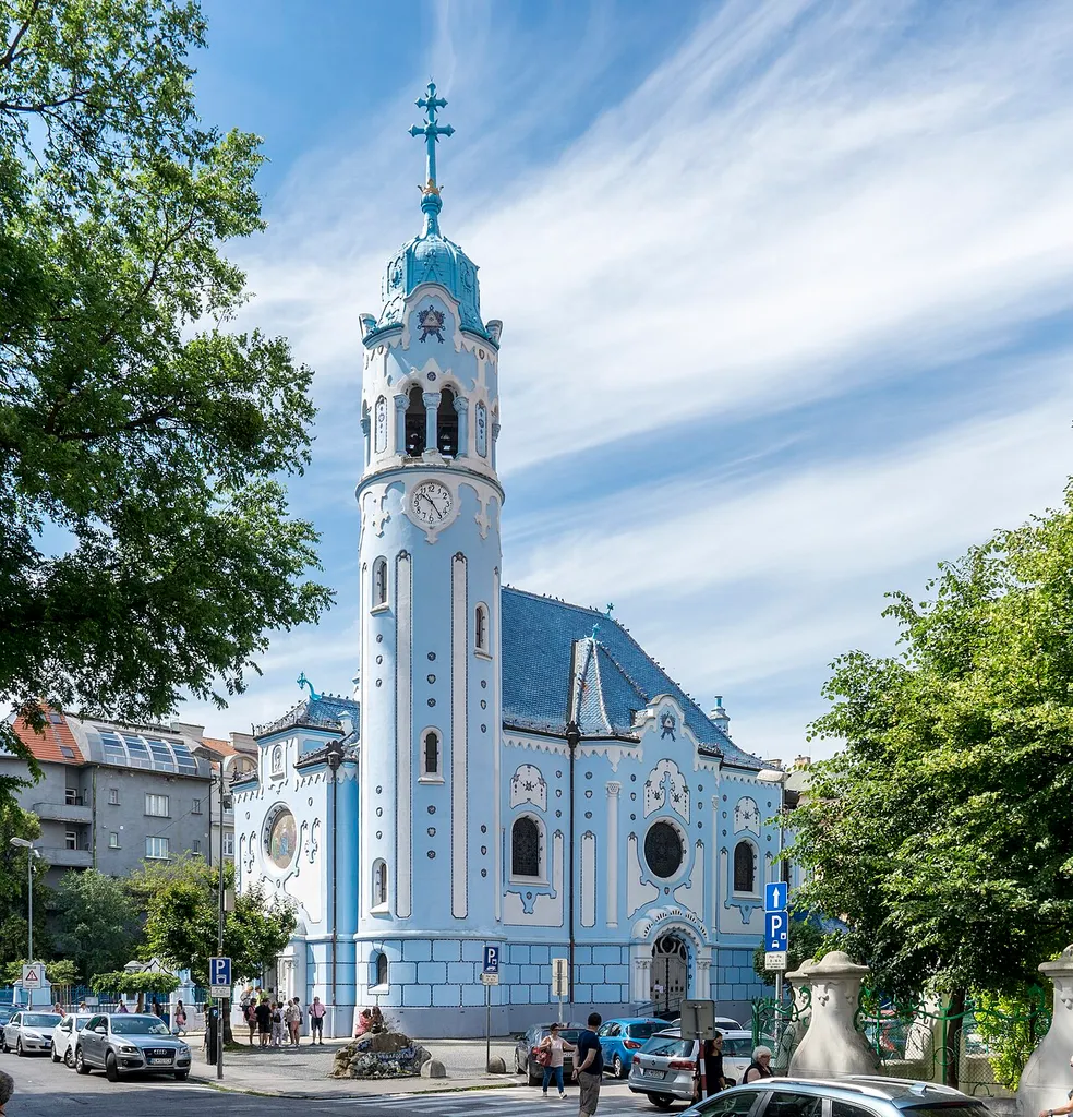 Blue Church, Bratislava, Northeast
