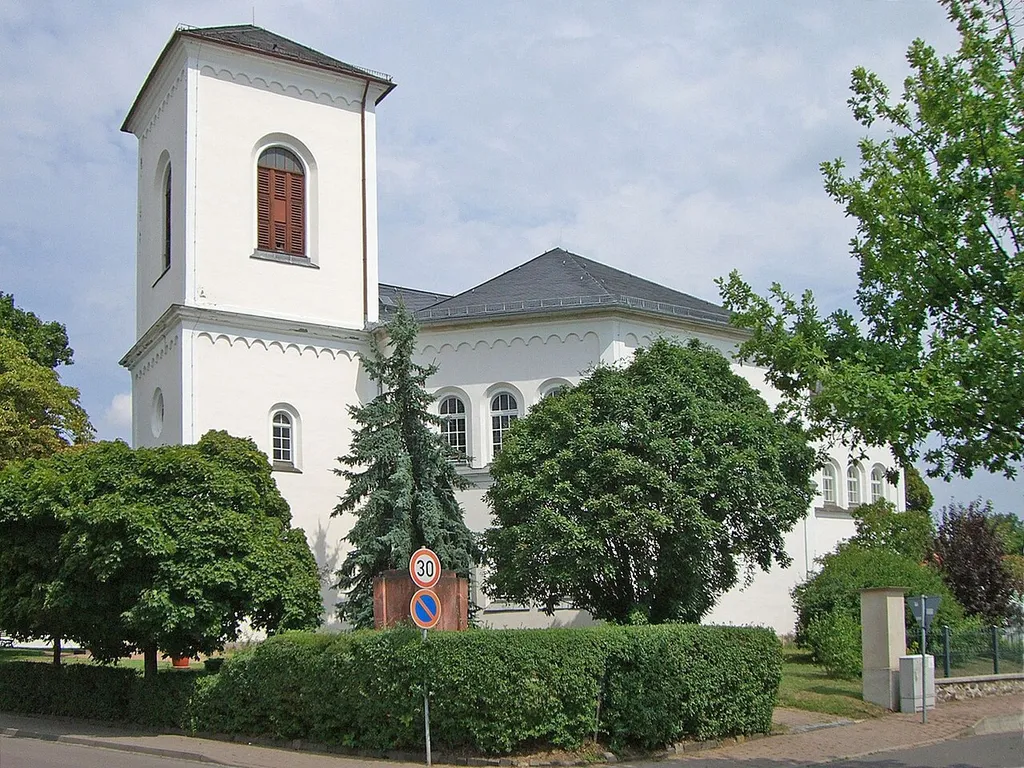 Die Hoffnungskirche in Leipzig-Knauthain