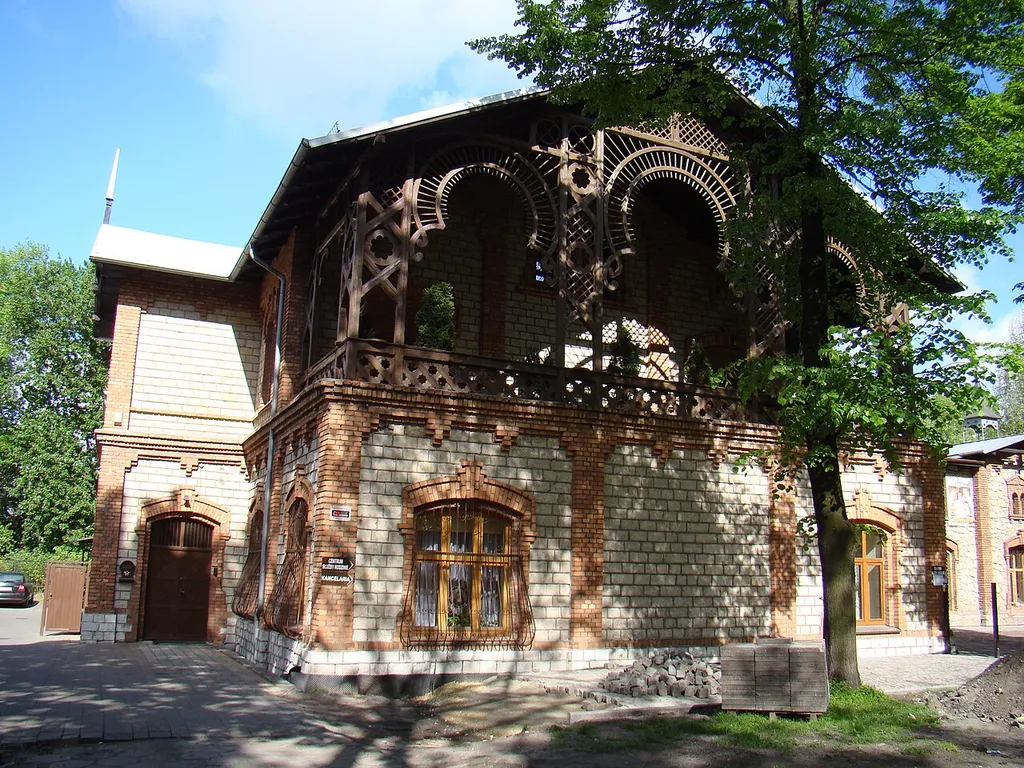 Sosnowiec, plebania, 1900