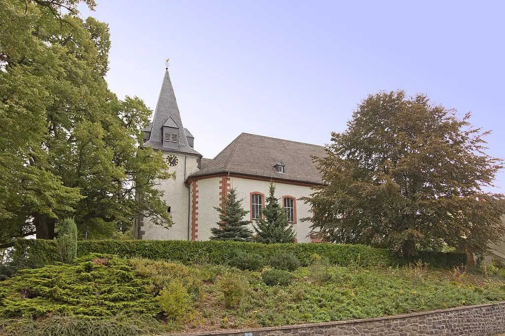 Evangelische Kirche in Bobenhausen II im Vogelsberg.