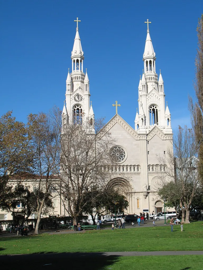 Saints Peter and Paul Church. North Beach, San Francisco