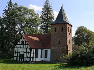 Invention of the Holy Cross church in Charnowo