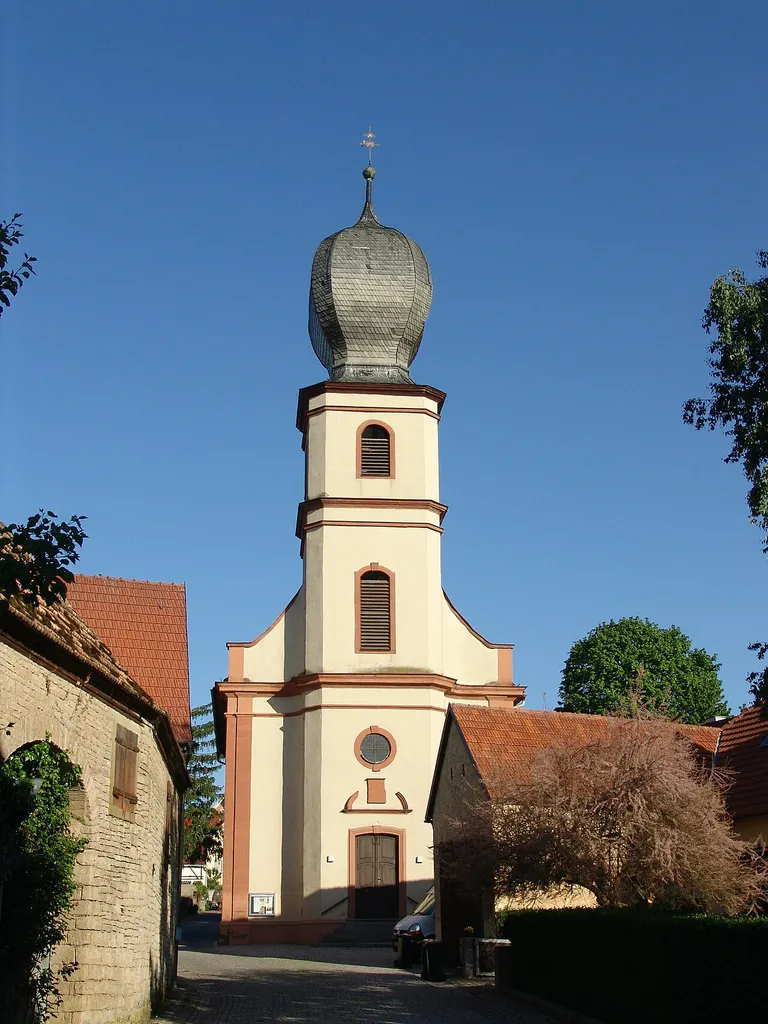 Neuses am Berg Kreuzgasse 6, kath. Kirche St. Nikolaus