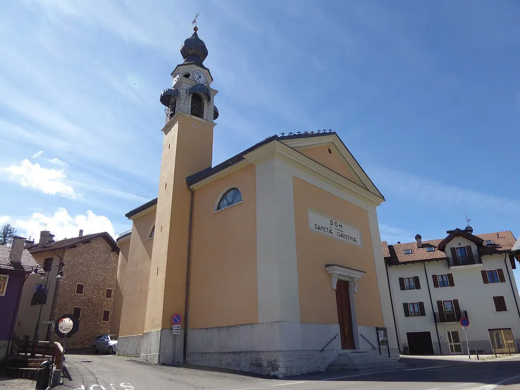 Serrada (Folgaria, Trentino, Italy), Saint Christina church