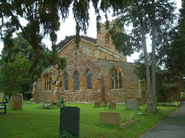 St Luke's Church, Duston, Northampton. St Luke's church, Duston, a sandstone church dating from c.1113.