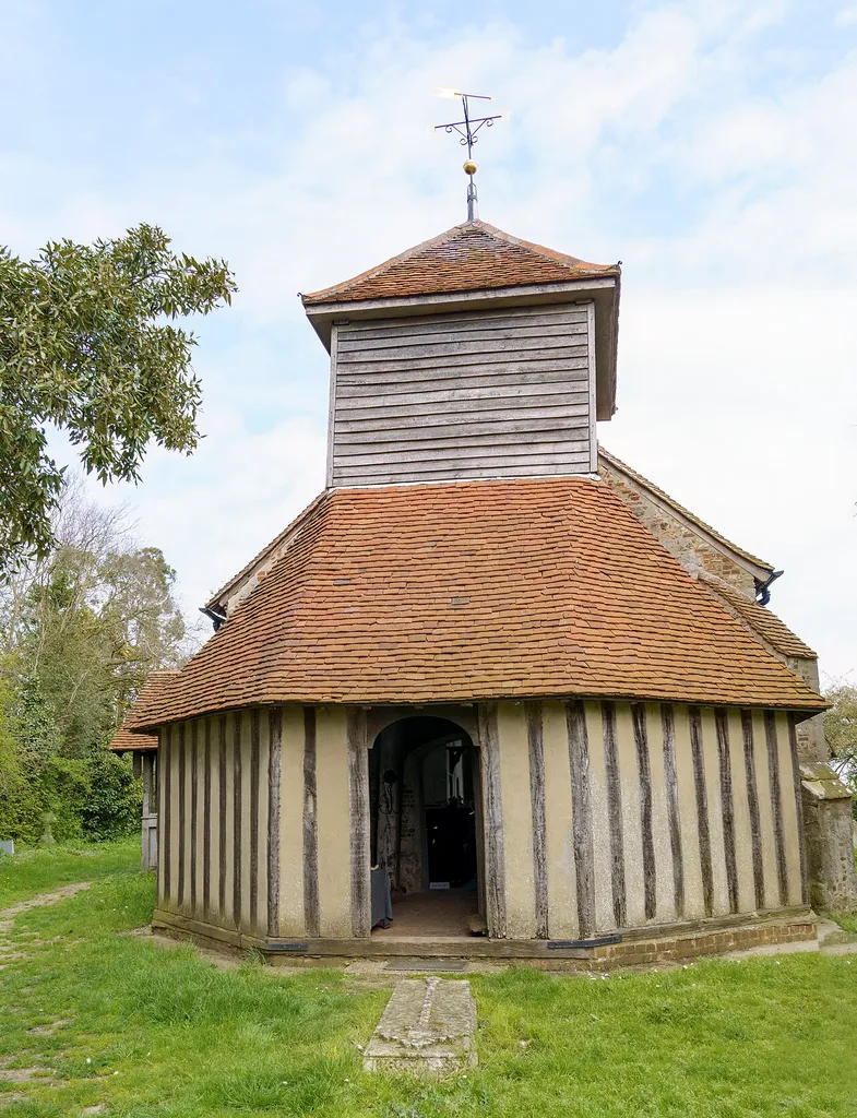 This isolated area is best known for the Battle of Maldon of AD 991. Beyond that this has always been a sleepy, out of the way place, the church of St Mary reflecting this in its unpretentious architecture. Hall and church once stood within a moated enclosure.