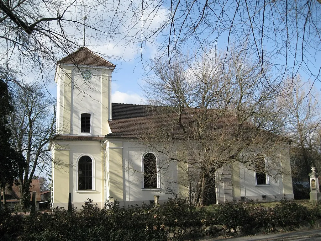 Dorfkirche Lübars, Ansicht vom Kirchenschiff
