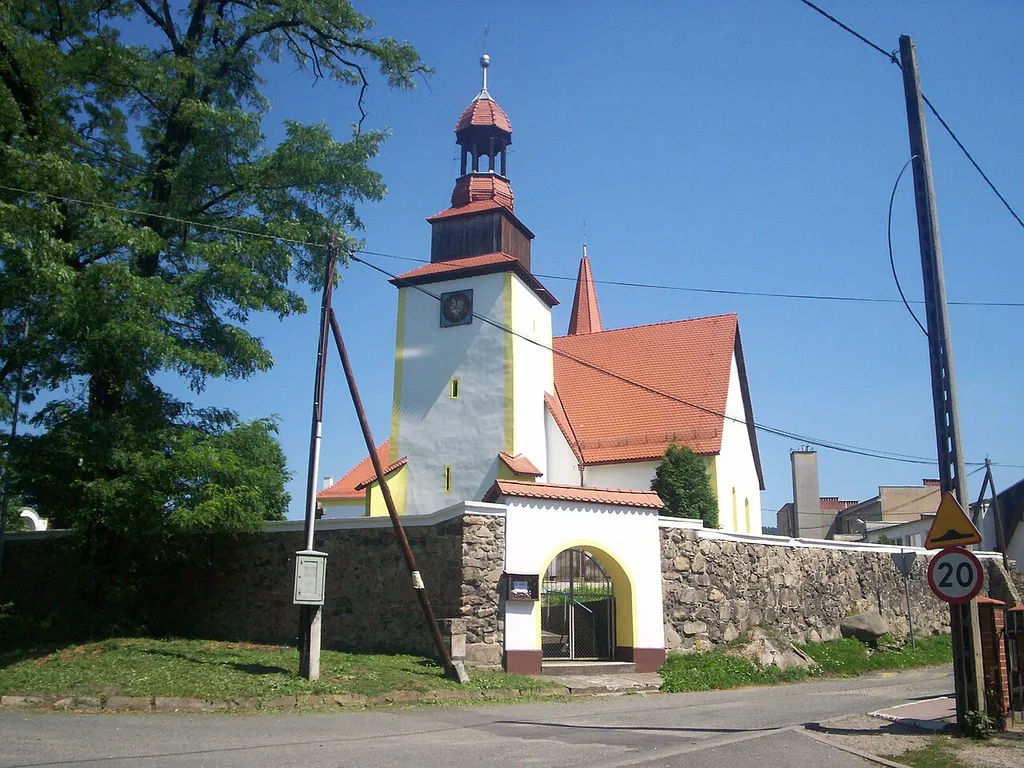 Janowice Wielkie, kościół pw. Wniebowzięcia NMP.