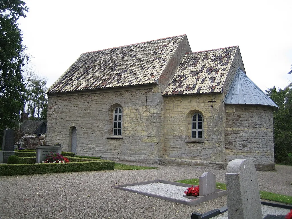 Borrie kyrka. Bilden tagen av mig själv 11 september 2005.