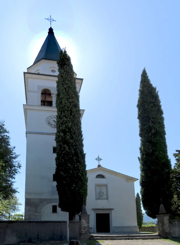 Immaculate Conception Church in Gradišče nad Prvačino, Municipality of Nova Gorica, Slovenia