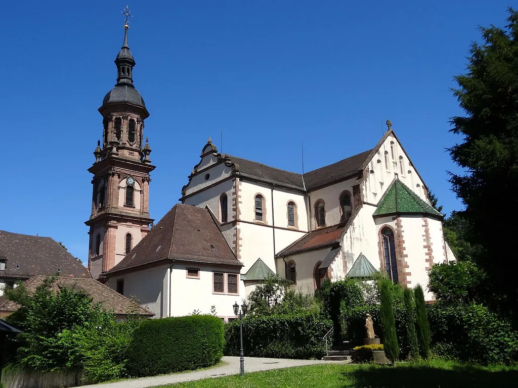 Stadtkirche St. Marien, Gengenbach - siehe Bildtitel.