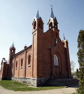 Virgin Mary church in Grīva