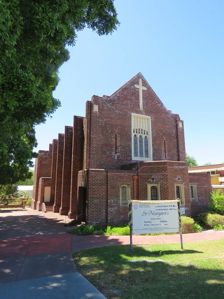 The state heritage listed St Margaret's Anglican Church, Nedlands, Western Australia.
