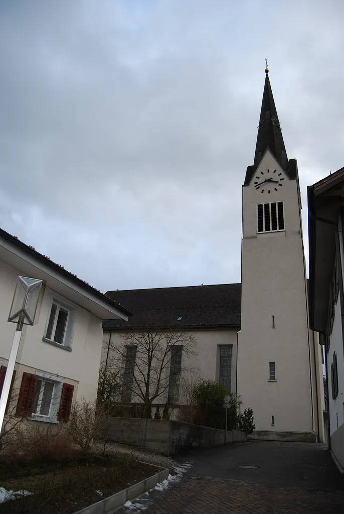 Catholic church of Aadorf, canton of Thurgovia, Switzerland