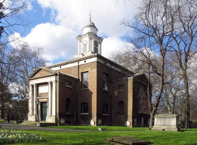 St Mary's Church, Paddington Green, W2, near to Marylebone, Westminster, Great Britain.