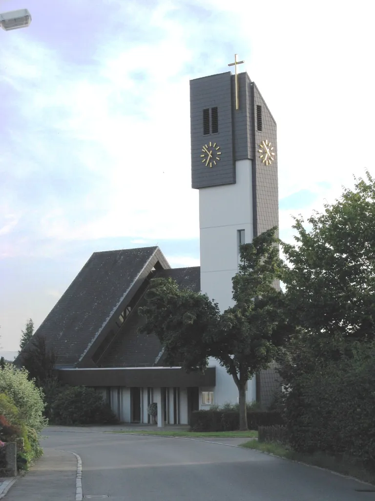 Evangelic church Gniebel (Pliezhausen-Gniebel, Germany), Pliezhäuser Straße