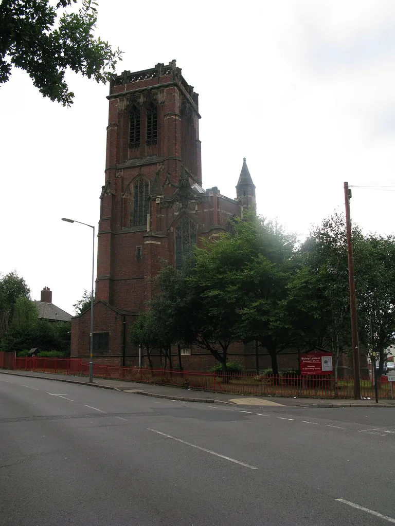 Bishop Latimer Memorial Church, Handsworth New Road, Winson Green, Birmingham, seen from the northeast