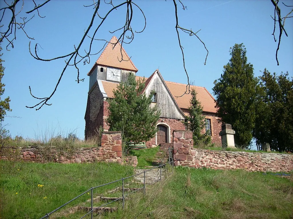 Church of the village of Dobis (Wettin-Löbejün, district of Saalekreis, Saxony-Anhalt)