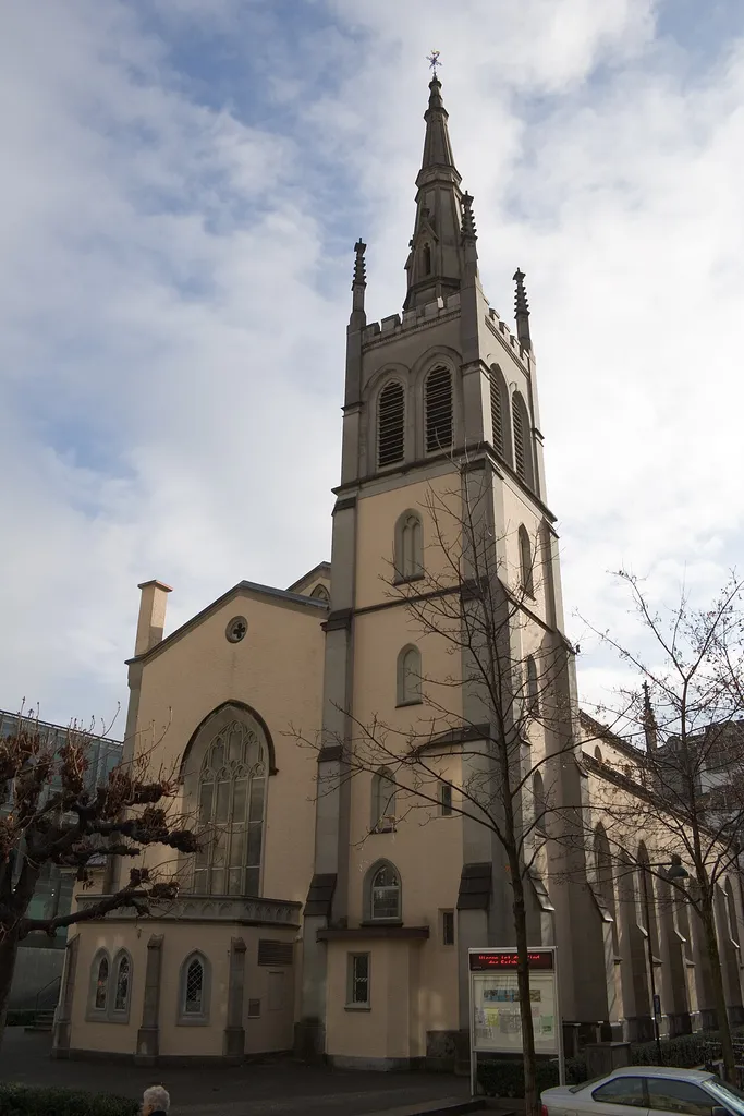 Matthäuskirche von Ferdinand Stadler in Luzern, Schweiz