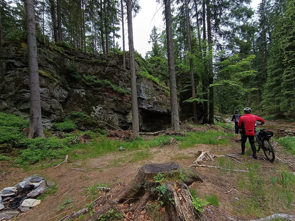 Hrad Drakov, Heřmanovice, okres Bruntál, Moravskoslezský kraj, Slezsko, Česká republika