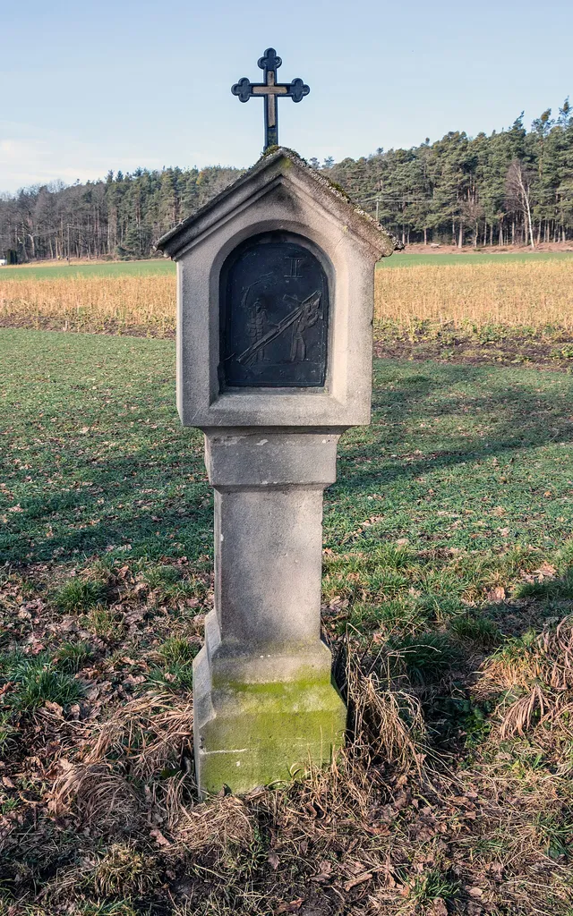 Allersberg, St. Wolfgang, Kreuzweg, Station 1, Baudenkmal, D-5-76-113-67