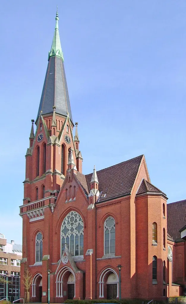 The Catholic Sacred Heart of Jesus Church in Bremerhaven-Geestemünde