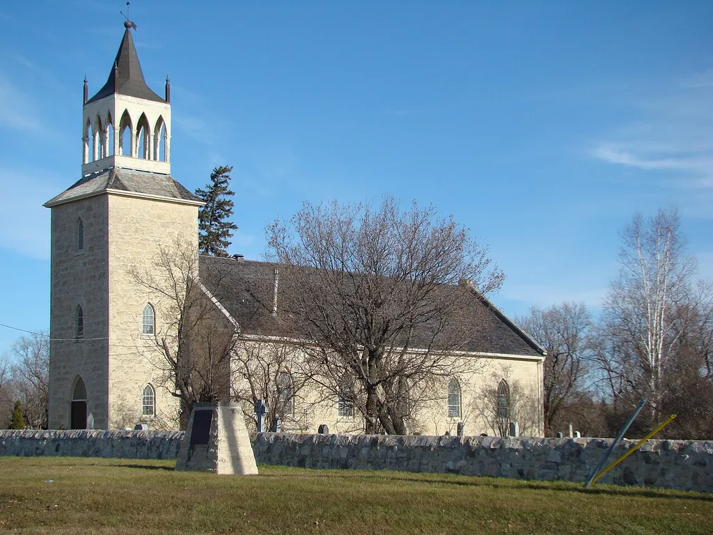 St Andrew Church National Historic Site Manitoba Canada