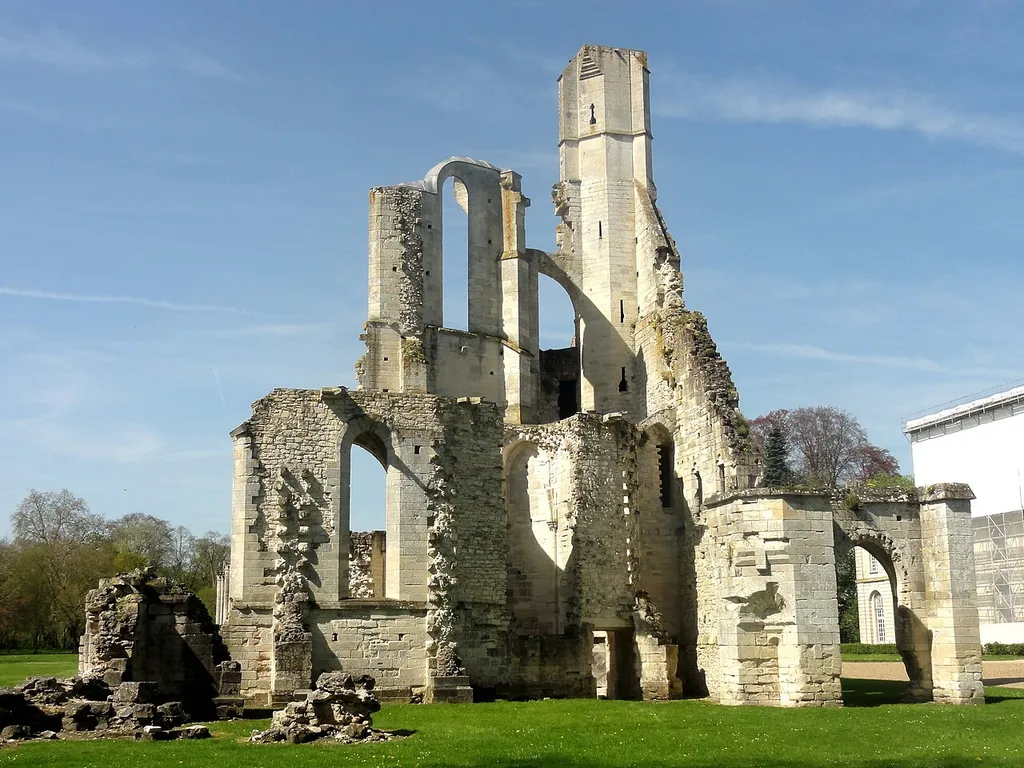 Abbaye de Chaalis - abbatiale, voir le titre du fichier.