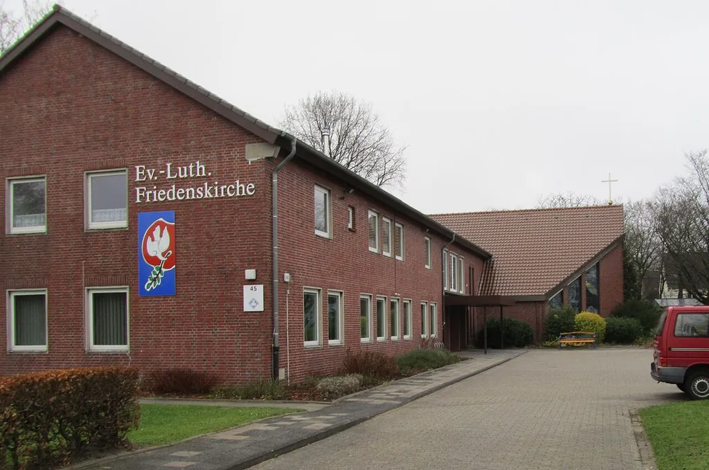 Friedenskirche (Peace church) in Wilhelmshaven, Germany.