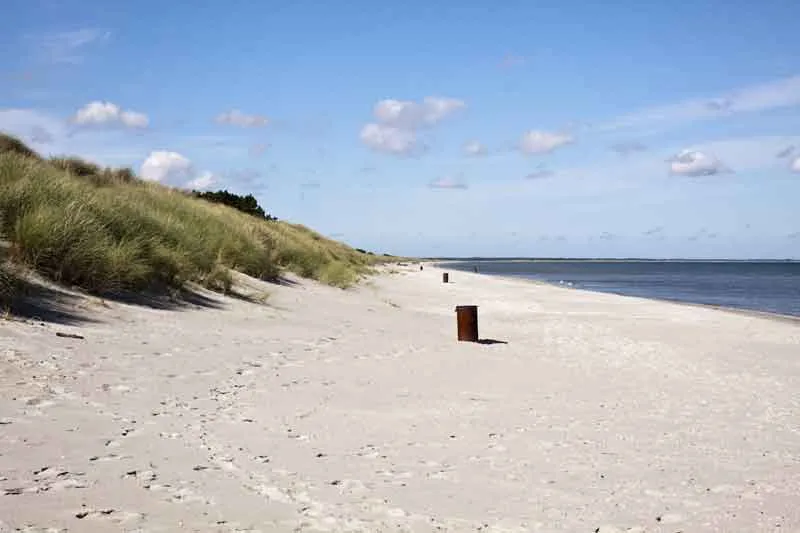 Bratten Strand, beach in the northern part of Denmark
