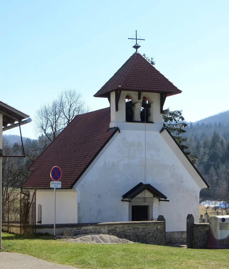 Saint Vincent's Church in Bloška Polica, Municipality of Cerknica, Slovenia