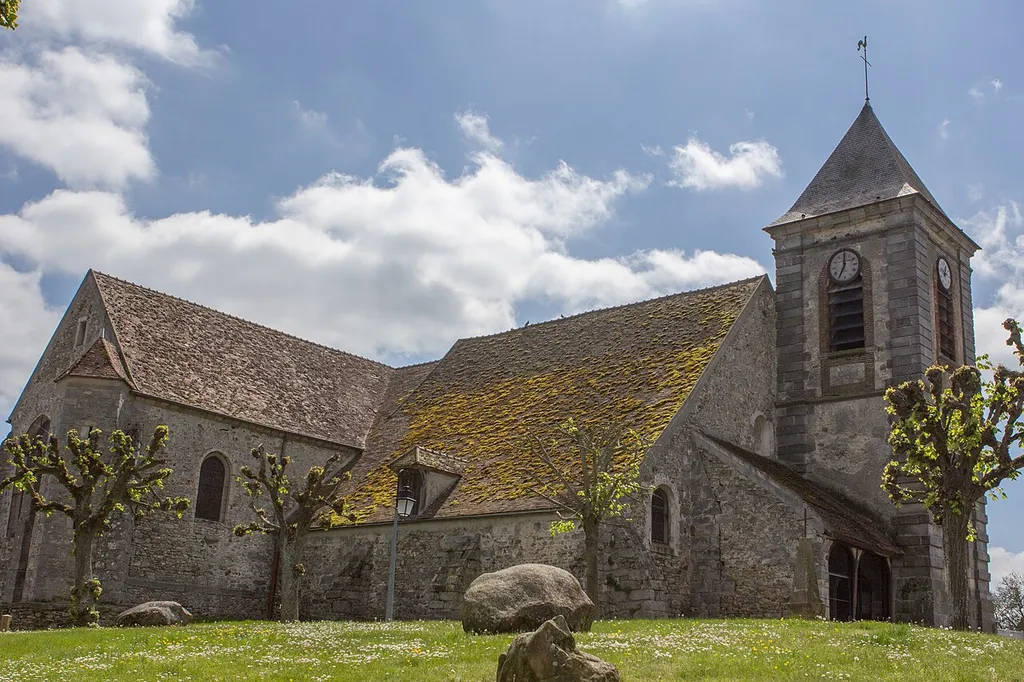 Eglise Saint-Paul de Chailly-en-Bière (Commune de Chailly-en-Bière, Seine-et-Marne, France)
