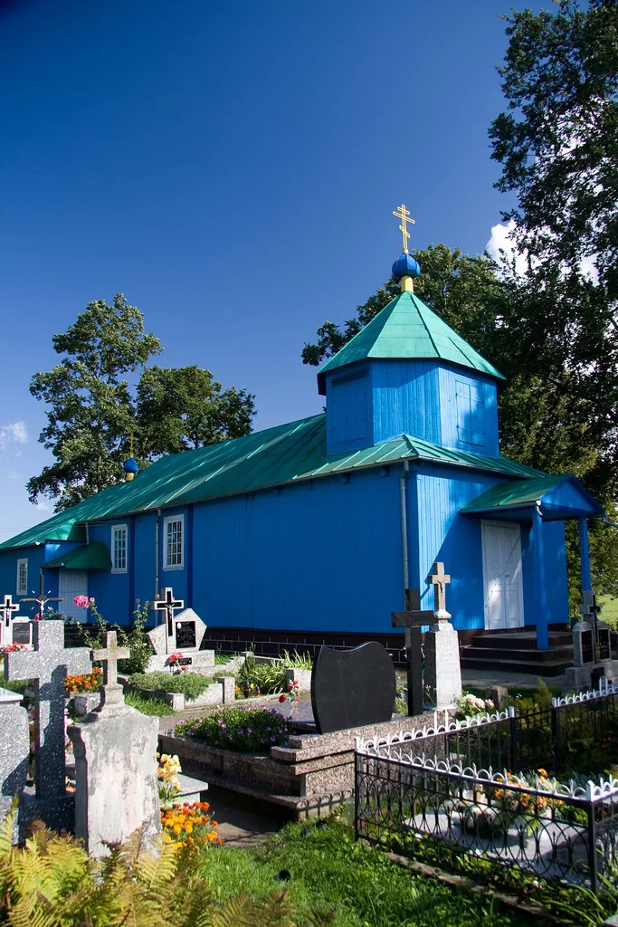 Cerkiew Prawosławna w Hryniewiczach Dużych.