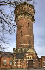 Water tower Husarenpark Torgau