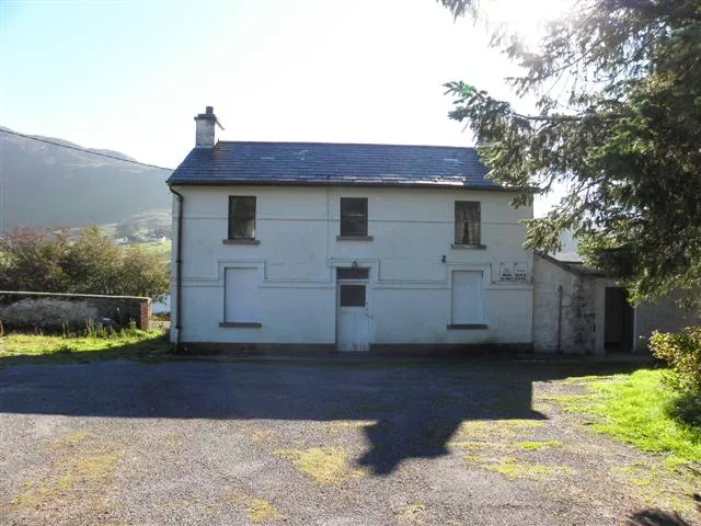 Fintown Railway Station. For a while this was used as a Health Centre More about the Fintown Railway here - http://www.antraen.com/index.php