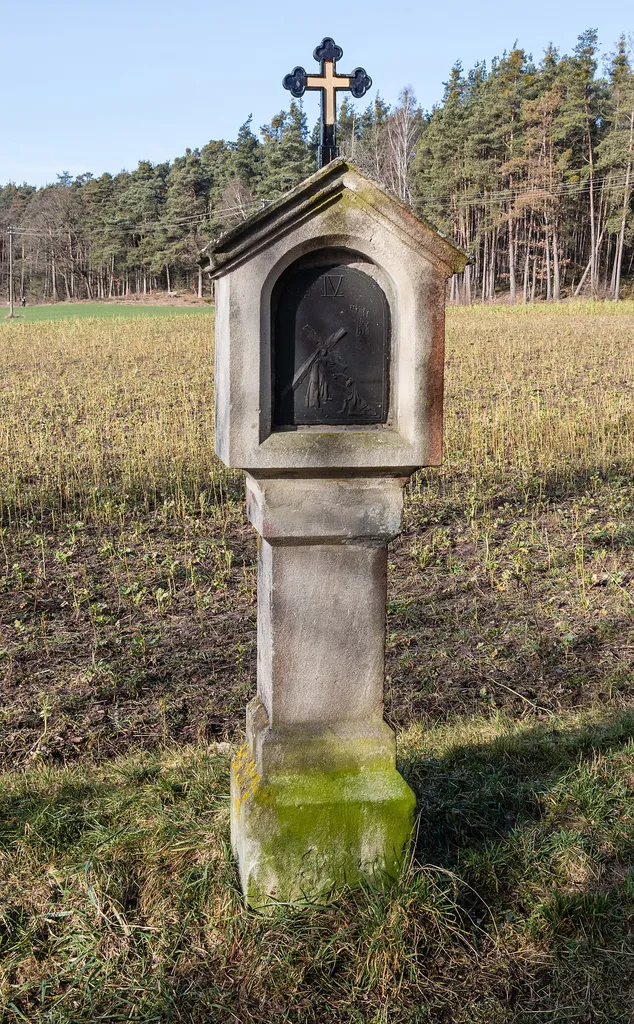Allersberg, St. Wolfgang, Kreuzweg, Station 3, Baudenkmal, D-5-76-113-67