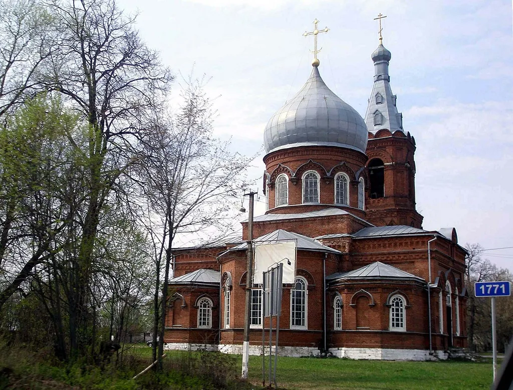Храм Покрова Пресвятой Богородицы в селе Гавриловское Луховицкого района Московской области