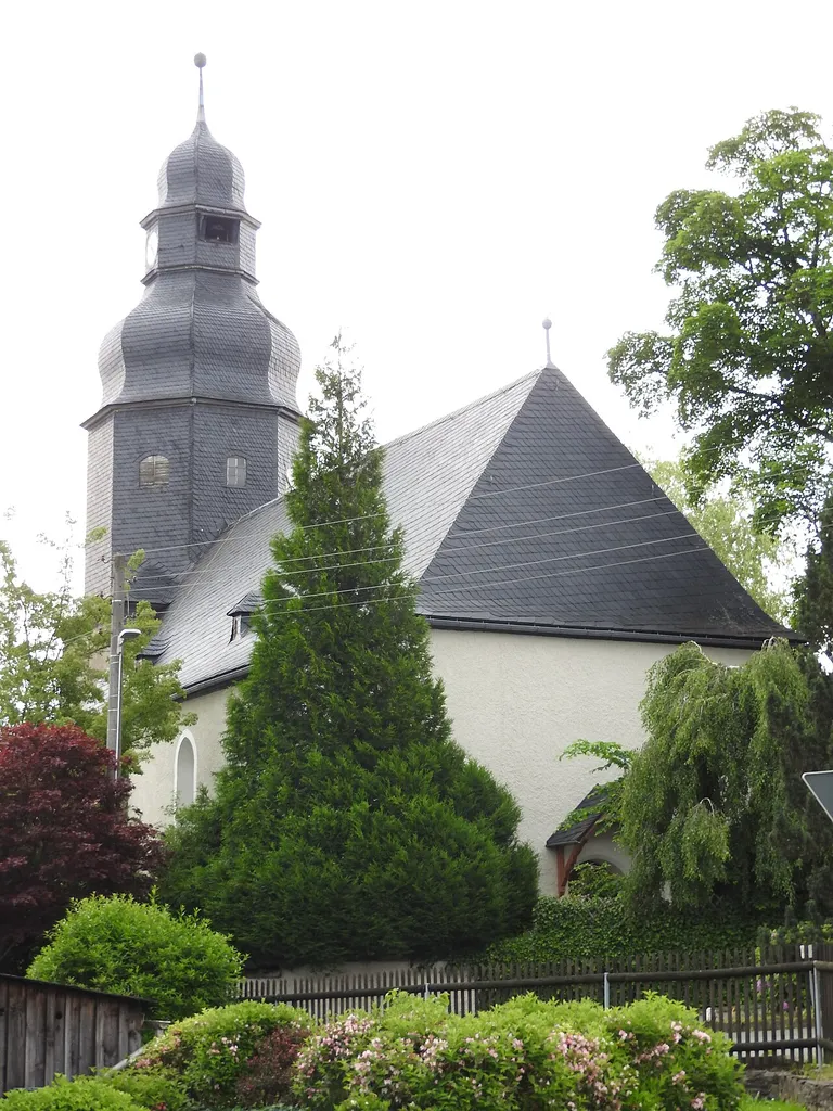 Kirche in Heinersdorf, Wurzbach, Thüringen