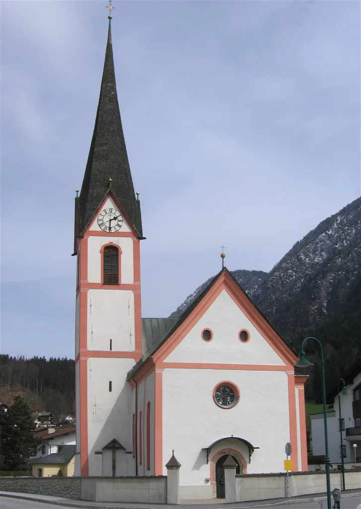Bad Häring, Parish Church of St John the Baptist from south-west.