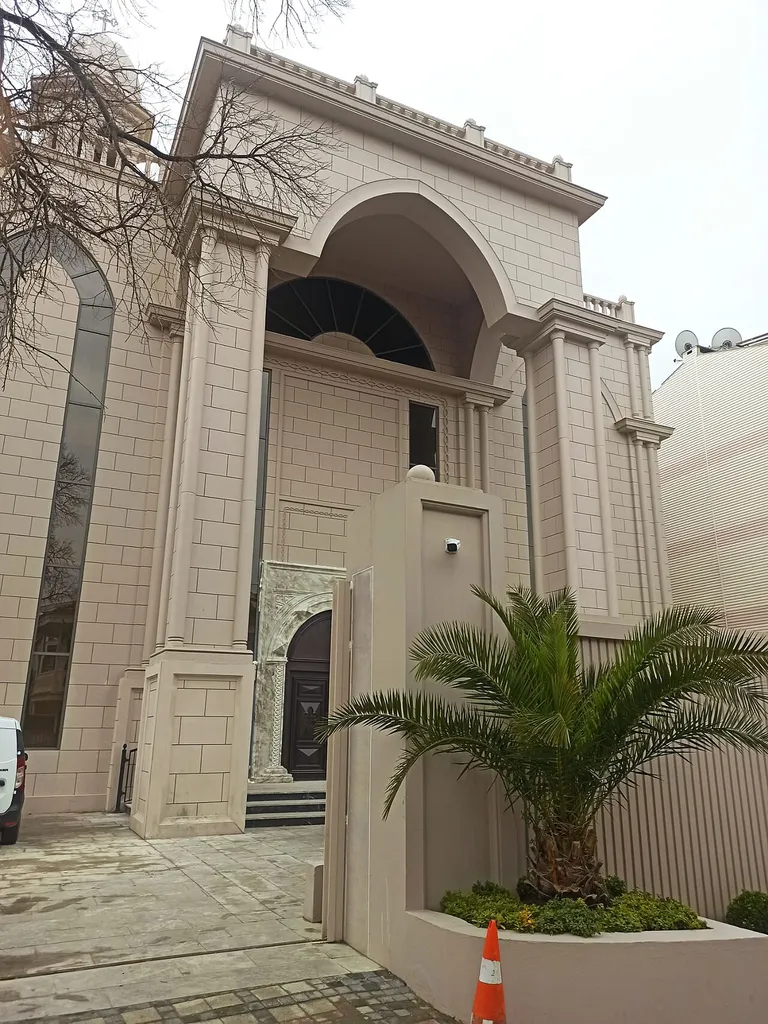 The Syriac Orthodox Church of St Ephrem in Yesilköy, Istanbul, finished in 2023