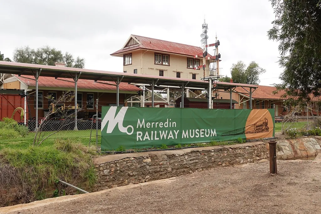 Merredin Railway Museum in Western Australia.