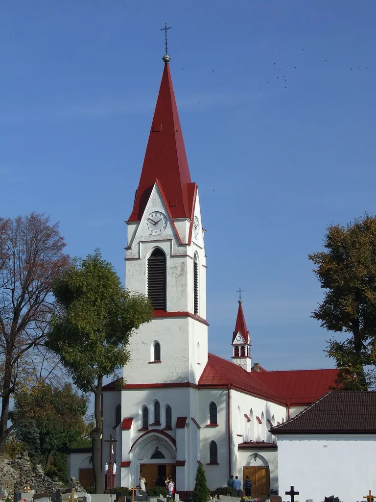 Our Lady Queen of the Rosary church in Łaziska Górne, Silesian Voivodeship