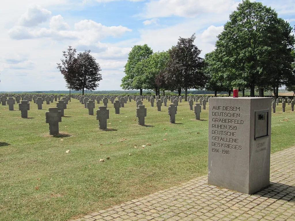 Cimetière allemand de Cerny
