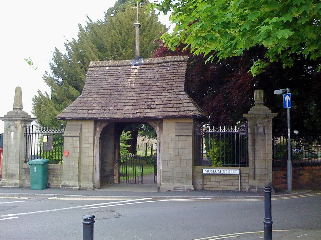 Lych gate, Saint Cadoc's Church, Caerleon