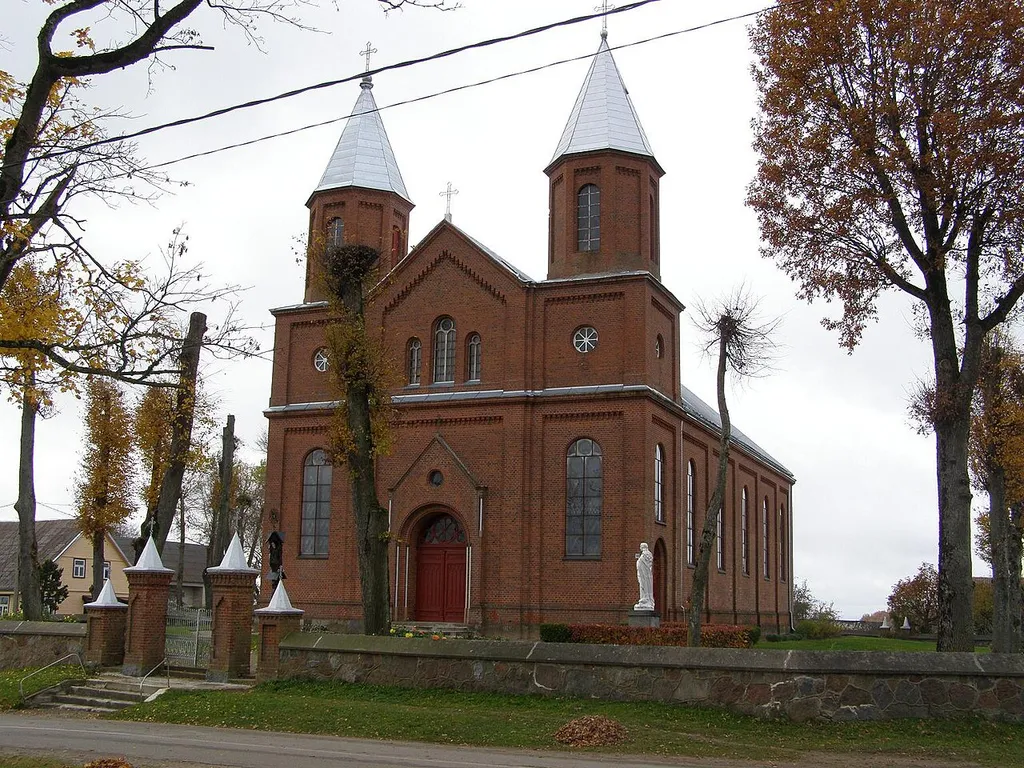 Šatės church, Skuodas district, Lithuania