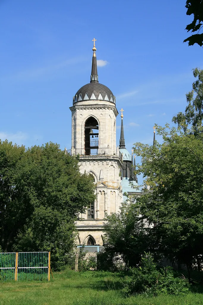 Bell tower of the Theotokos of Vladimir Church, Bykovo, Moscow Oblast