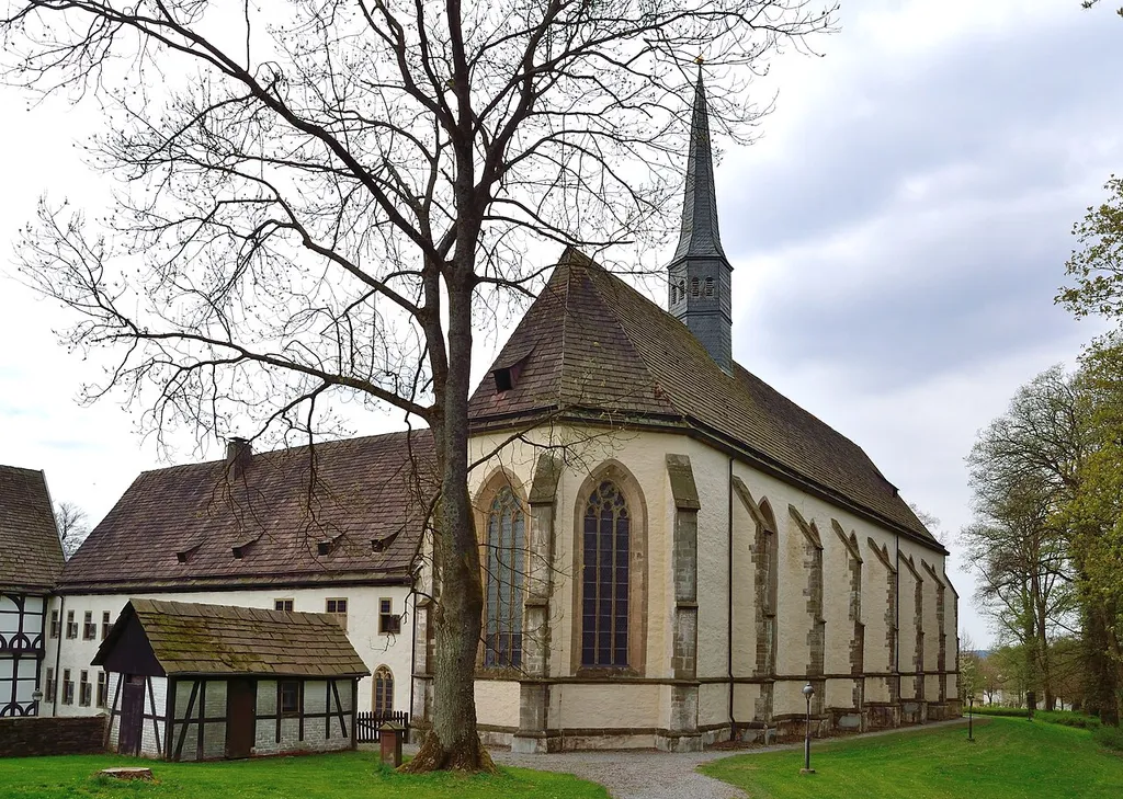 Evangelisch-reformierte Klosterkirche Falkenhagen und Kapitelsaal, Ostseite