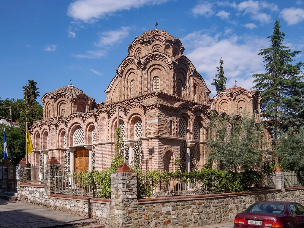 The byzantine church of Saint Catherine, Thessaloniki