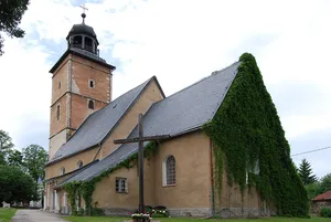 Immaculate Conception church in Łomnica